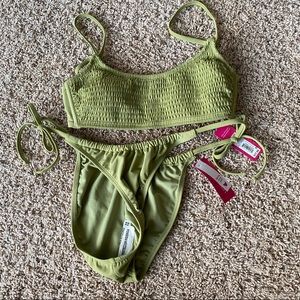 NWT Trendy Green Bikini